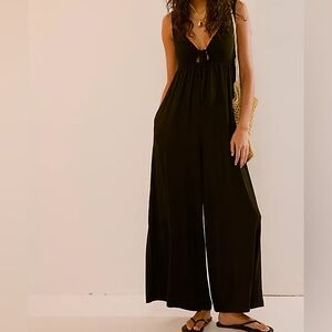 Free People Kirsten One Piece in Black